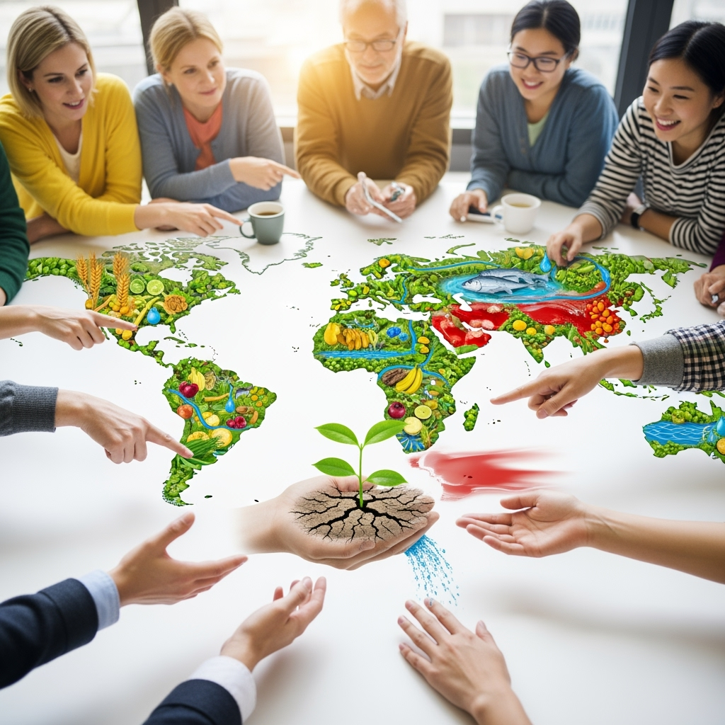 Illustration for: Call for Comprehensive Food and Water Security Solutions