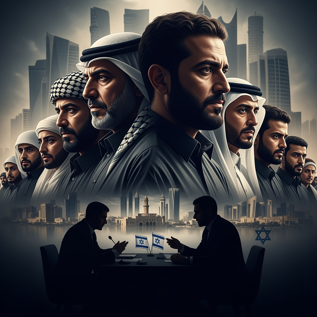 Illustration for: Hamas Resolute Despite Israeli Attack in Qatar