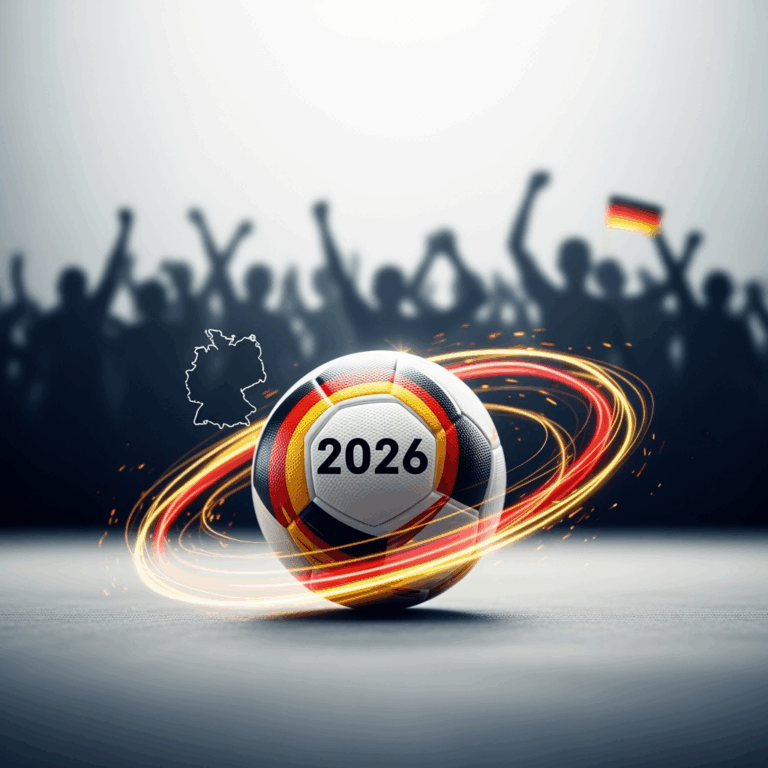 Illustration for: Germany Eyes Victory in 2026 World Cup Bid