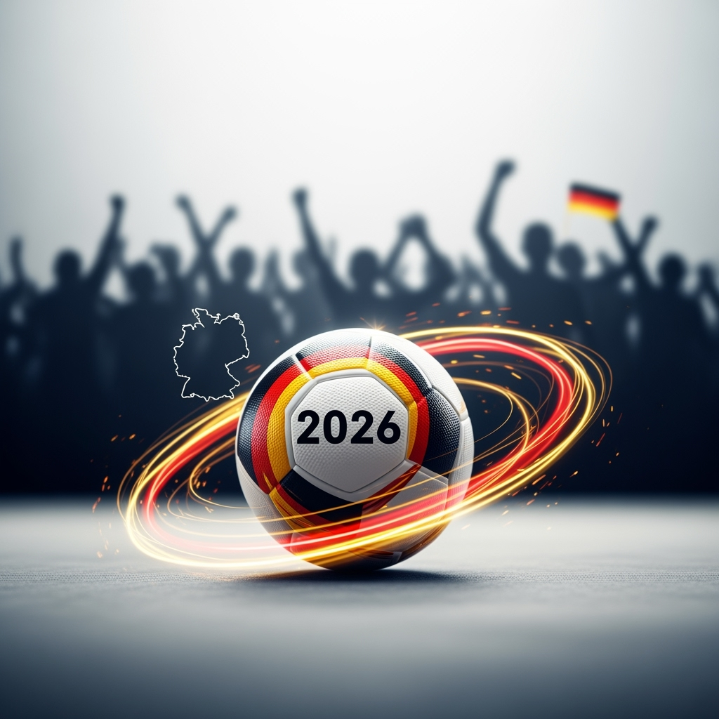 Illustration for: Germany Eyes Victory in 2026 World Cup Bid