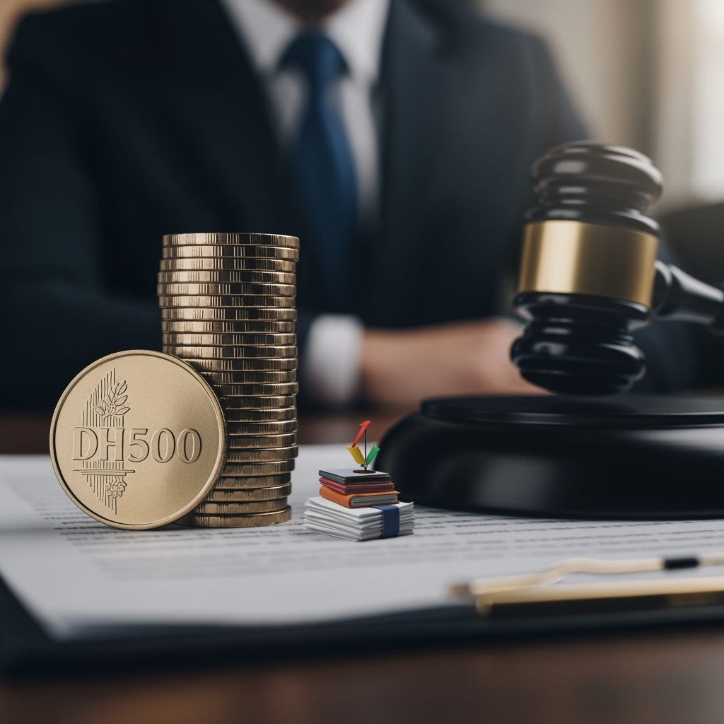 Illustration for: Company's Dh500 Deposit Error Leads to Court Loss