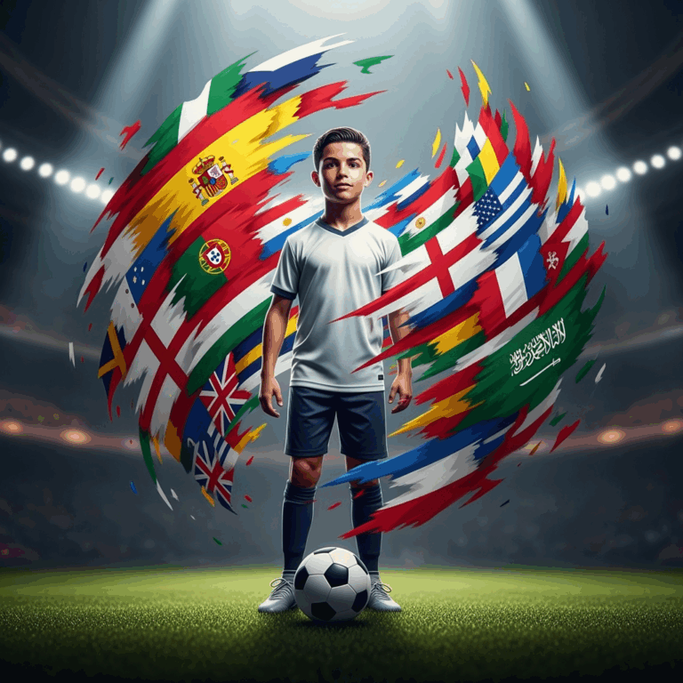 Illustration for: Cristiano Junior's Multinational Football Opportunities
