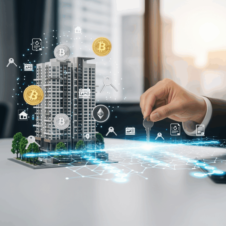 Illustration for: Crypto Meets Real Estate: A New Investment Era
