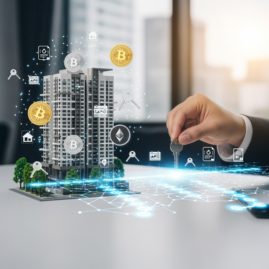 Illustration for: Crypto Meets Real Estate: A New Investment Era