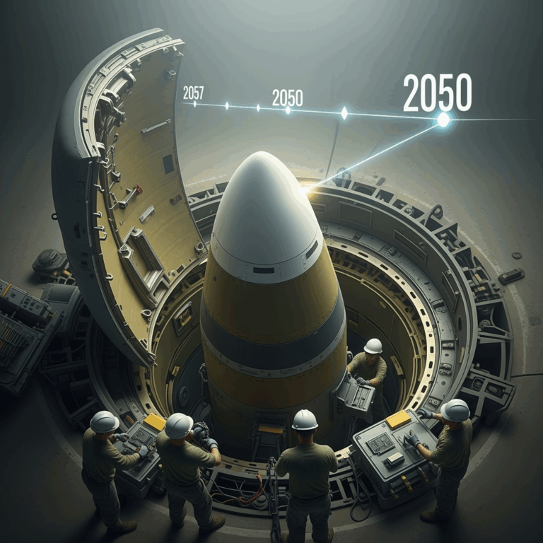 Illustration for: US Extends Minuteman 3 Service Life to 2050