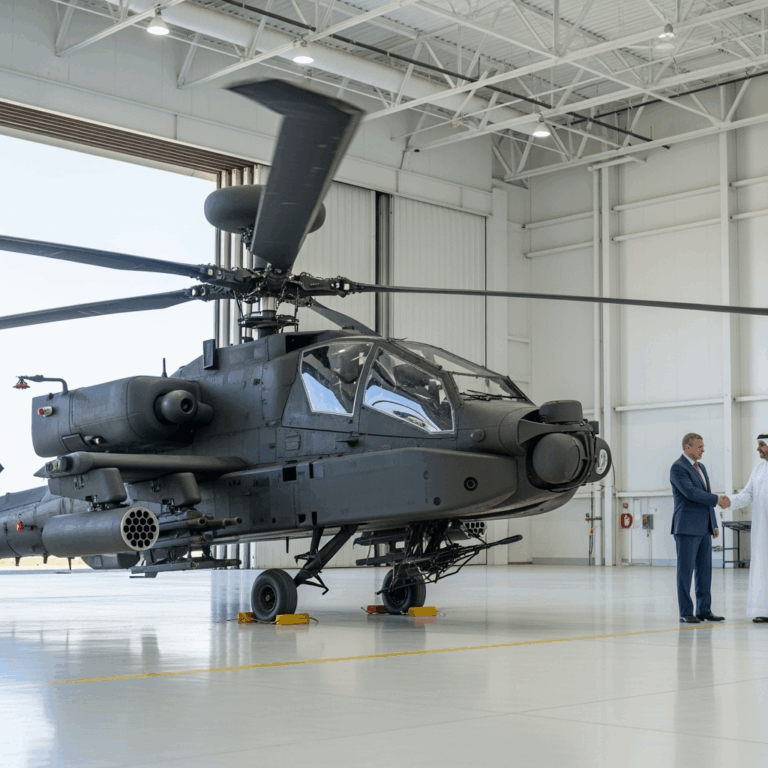 Illustration for: US Emergency Sale of Apache Helicopters