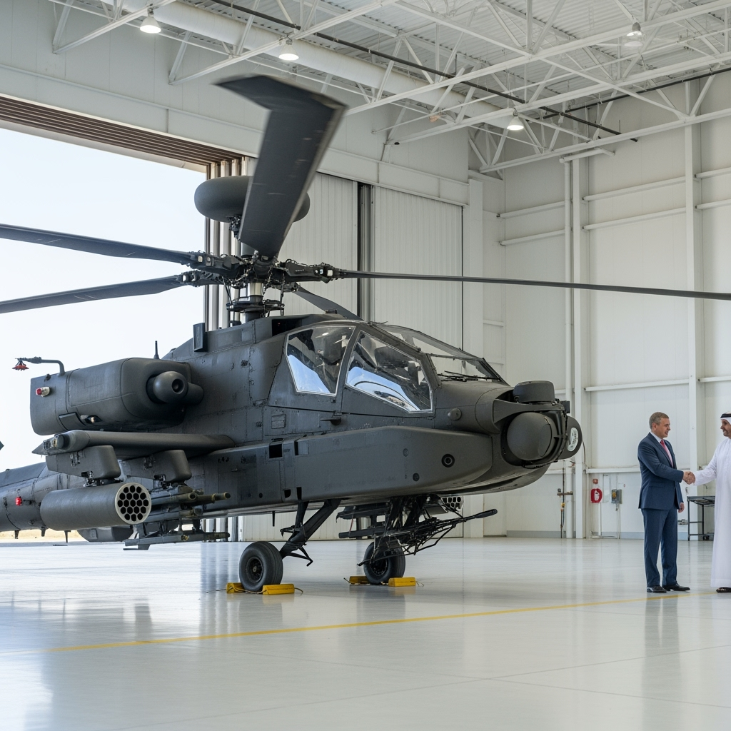 Illustration for: US Emergency Sale of Apache Helicopters