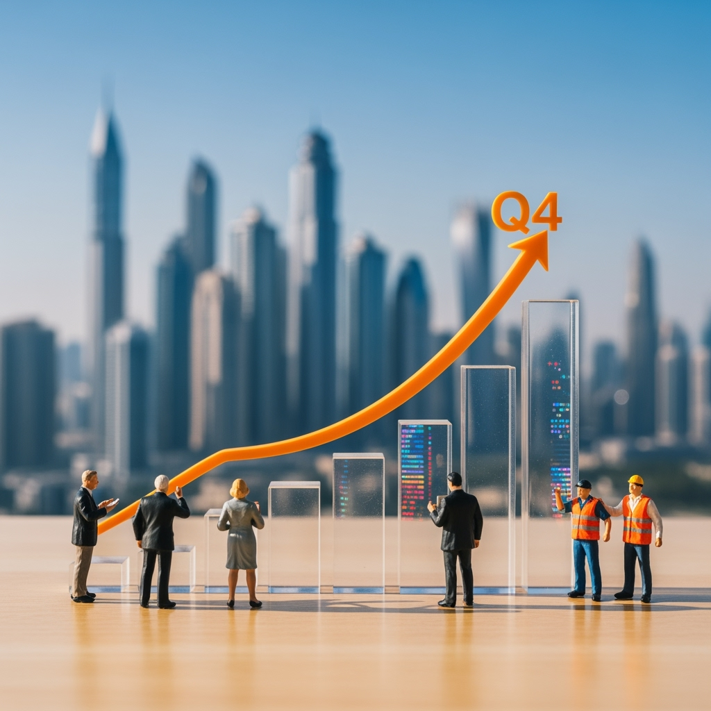 Illustration for: Dubai Real Estate Market: A Strong Q4 Ahead