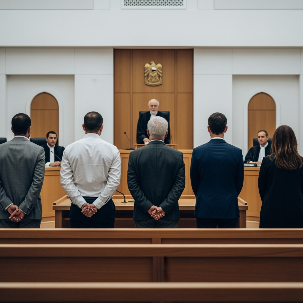 Illustration for: Dubai Court Convicts Five in Online Scam Case