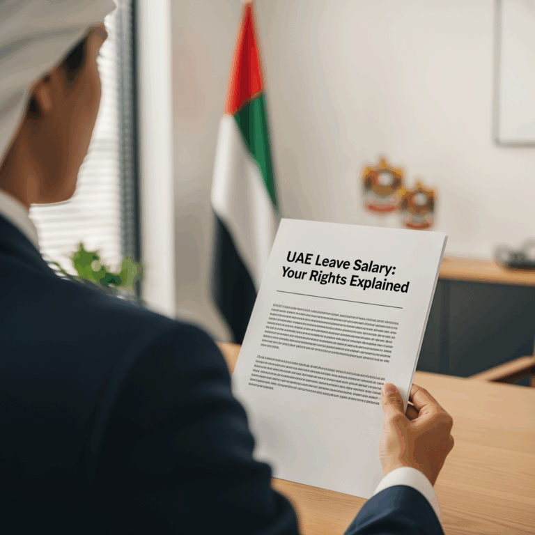 Illustration for: Understanding Leave Salary in UAE: Your Rights Explained