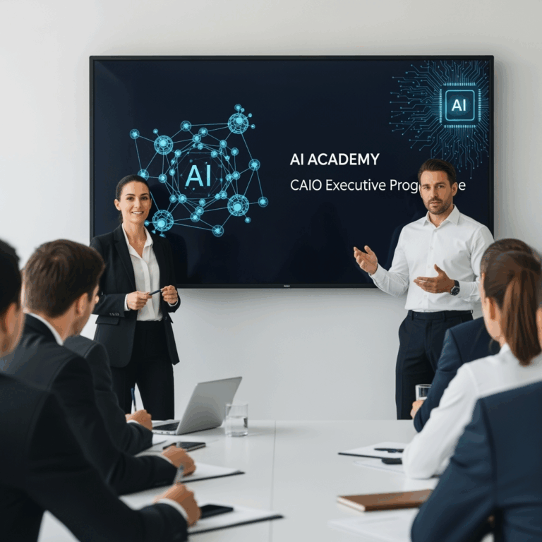 Illustration for: AI Academy Launches CAIO Executive Programme
