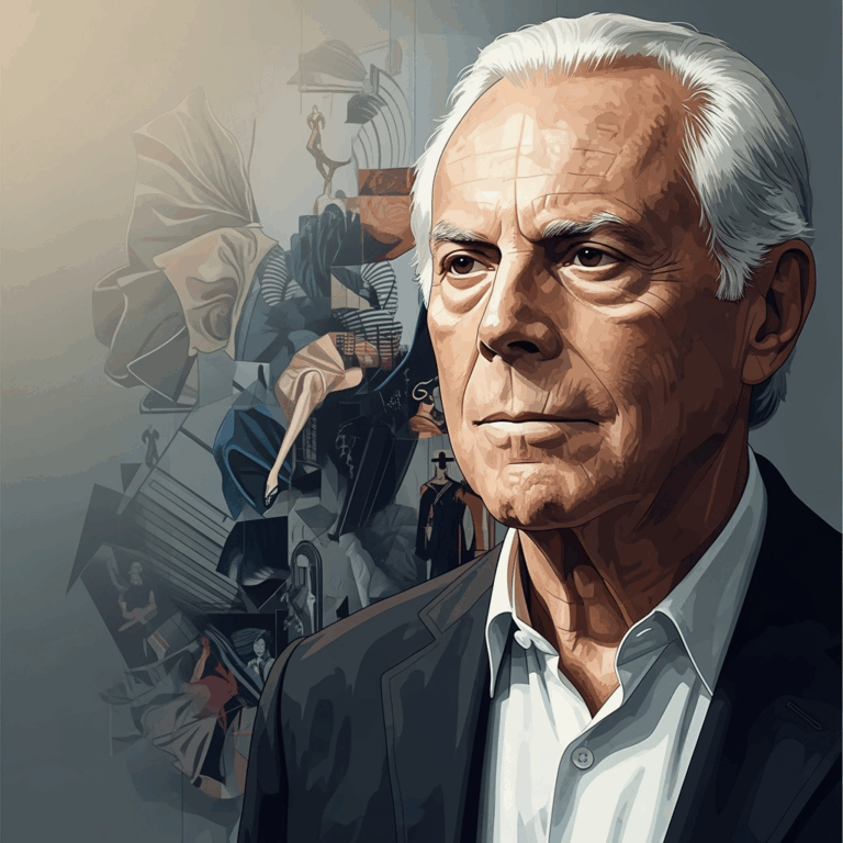 Illustration for: Tributes Pour In for Fashion Icon Giorgio Armani