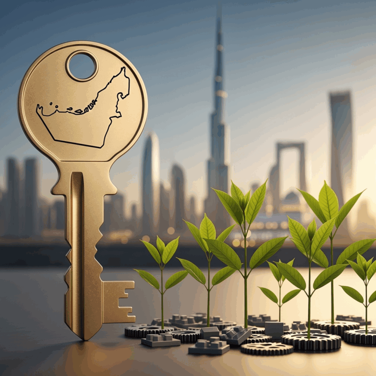 Illustration for: Emiratisation: Key to UAE's Sustainable Growth