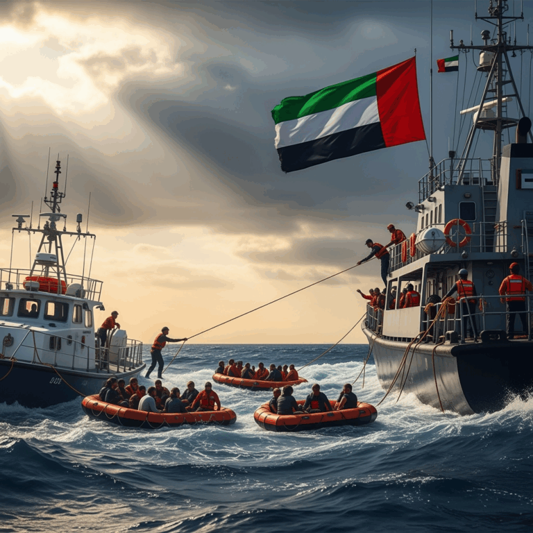 Illustration for: UAE Supports Nigeria After Fatal Boat Accident