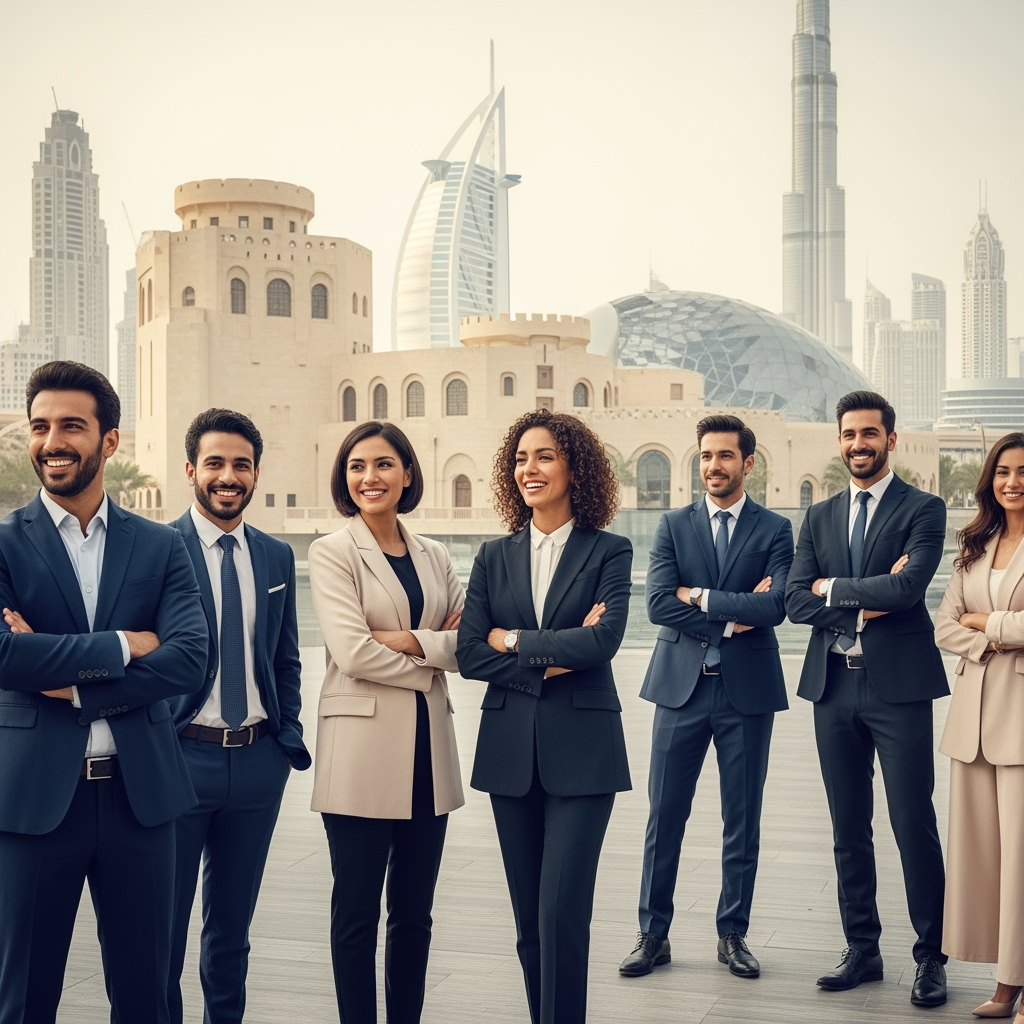 Illustration for: UAE: Global Leader in Workforce Competitiveness