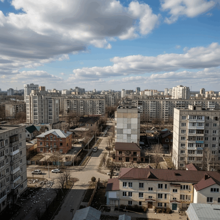 Illustration for: Donetsk Residential Areas Liberated