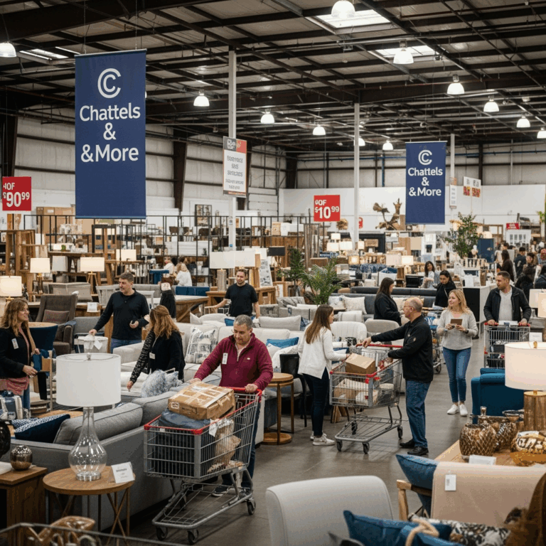 Illustration for: Chattels & More Hosts Inaugural Warehouse Sale