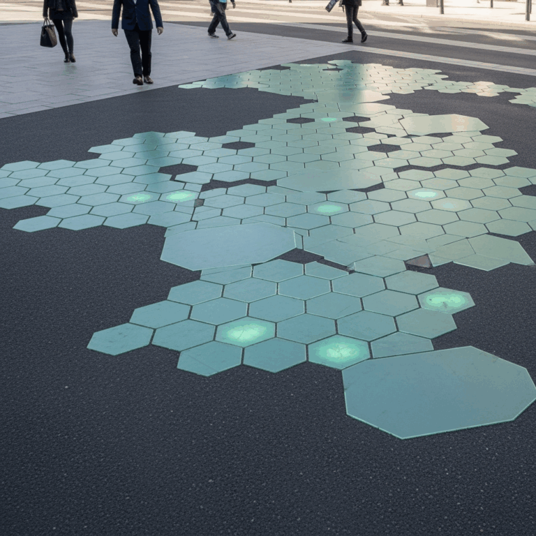 Illustration for: Innovative Energy-Generating Pavements