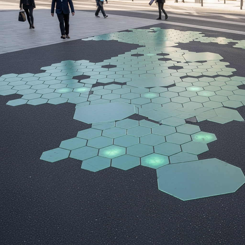Illustration for: Innovative Energy-Generating Pavements