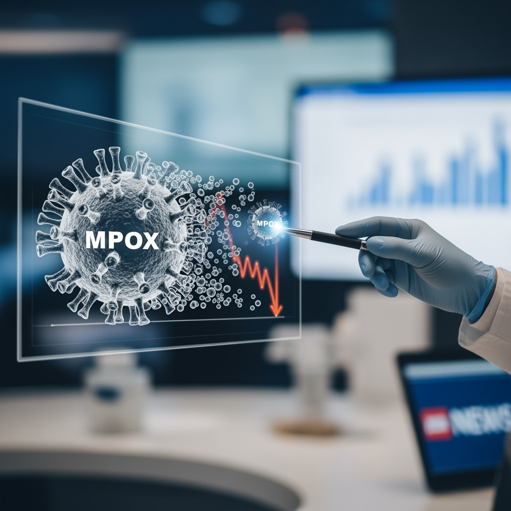 Illustration for: Mpox No Longer a Global Health Emergency: WHO