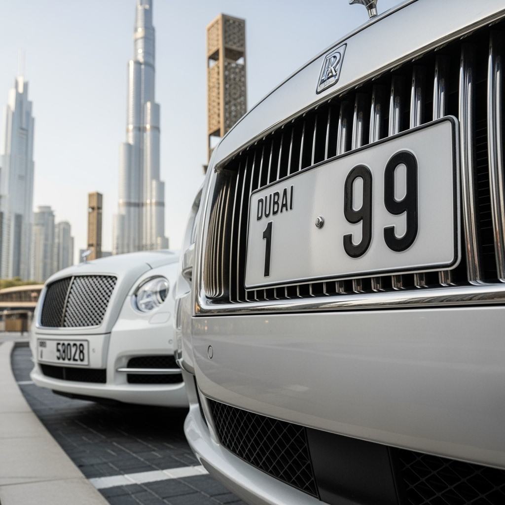 Illustration for: Own a Unique Double-Digit License Plate in Dubai