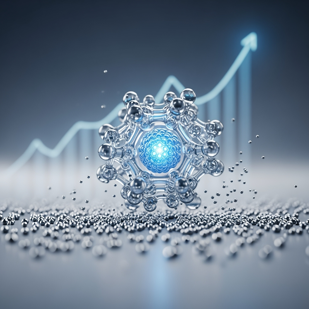 Illustration for: Innovative Catalyst Reduces Platinum Use