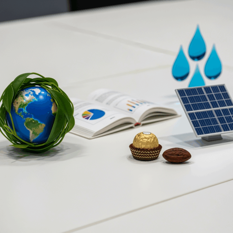 Illustration for: Ferrero's 16th Sustainability Report: Key Progress