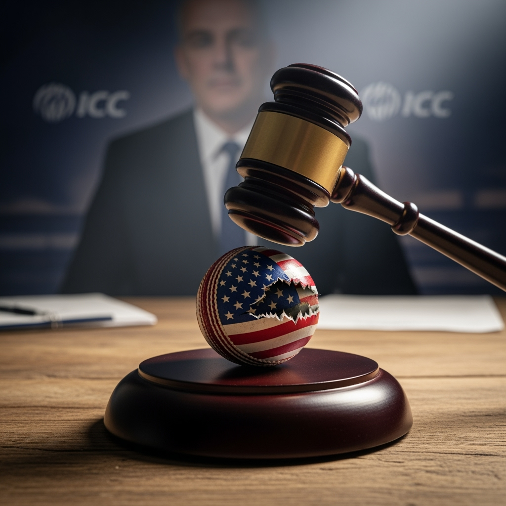 Illustration for: ICC Suspends USA Cricket Membership Immediately