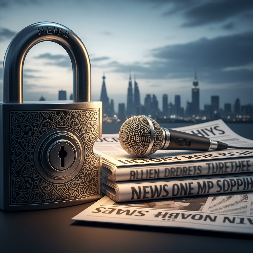 Illustration for: Saudi Arabia Tightens Media Content Regulations