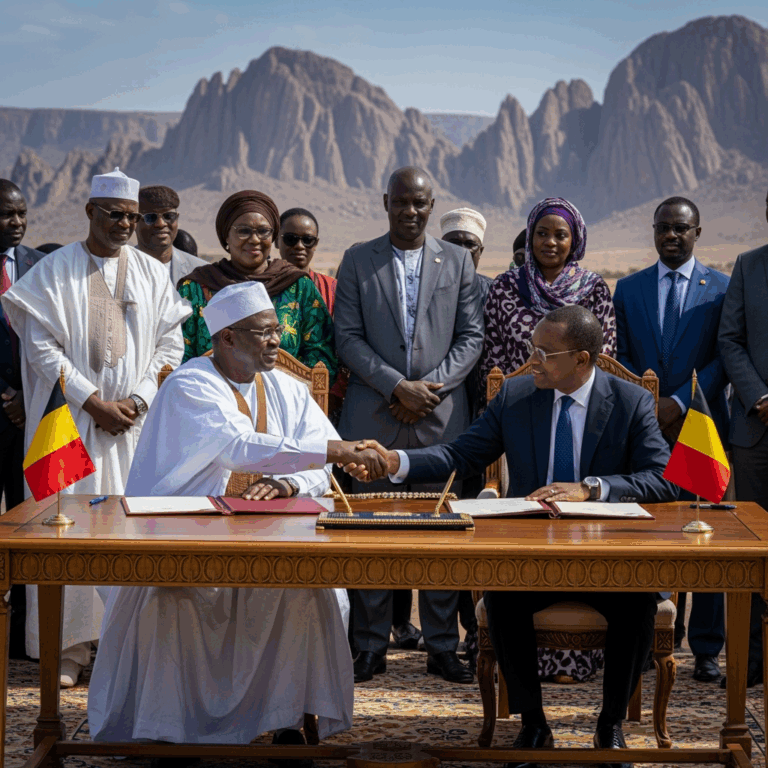 Illustration for: Chad Signs Historic Peace Agreement in Tibesti
