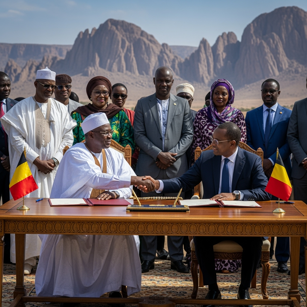 Illustration for: Chad Signs Historic Peace Agreement in Tibesti