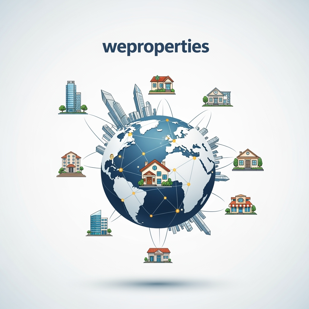 Illustration for: WeProperties: Global Real Estate Investment Platform