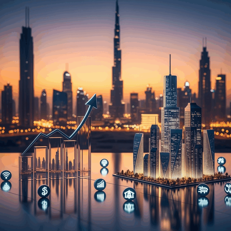 Illustration for: Dubai Economic Zones Hit Record Dh336 Billion in 2024