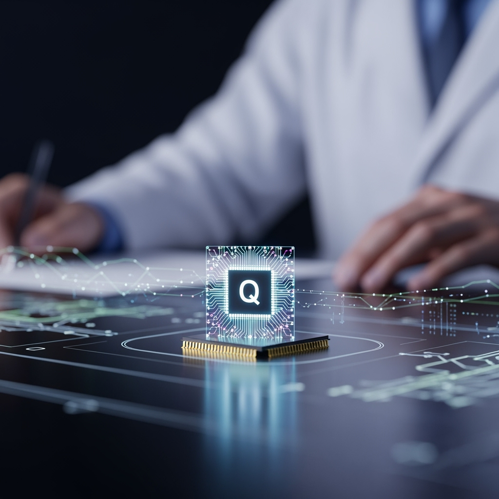 Illustration for: Q-chip Advances Quantum Internet