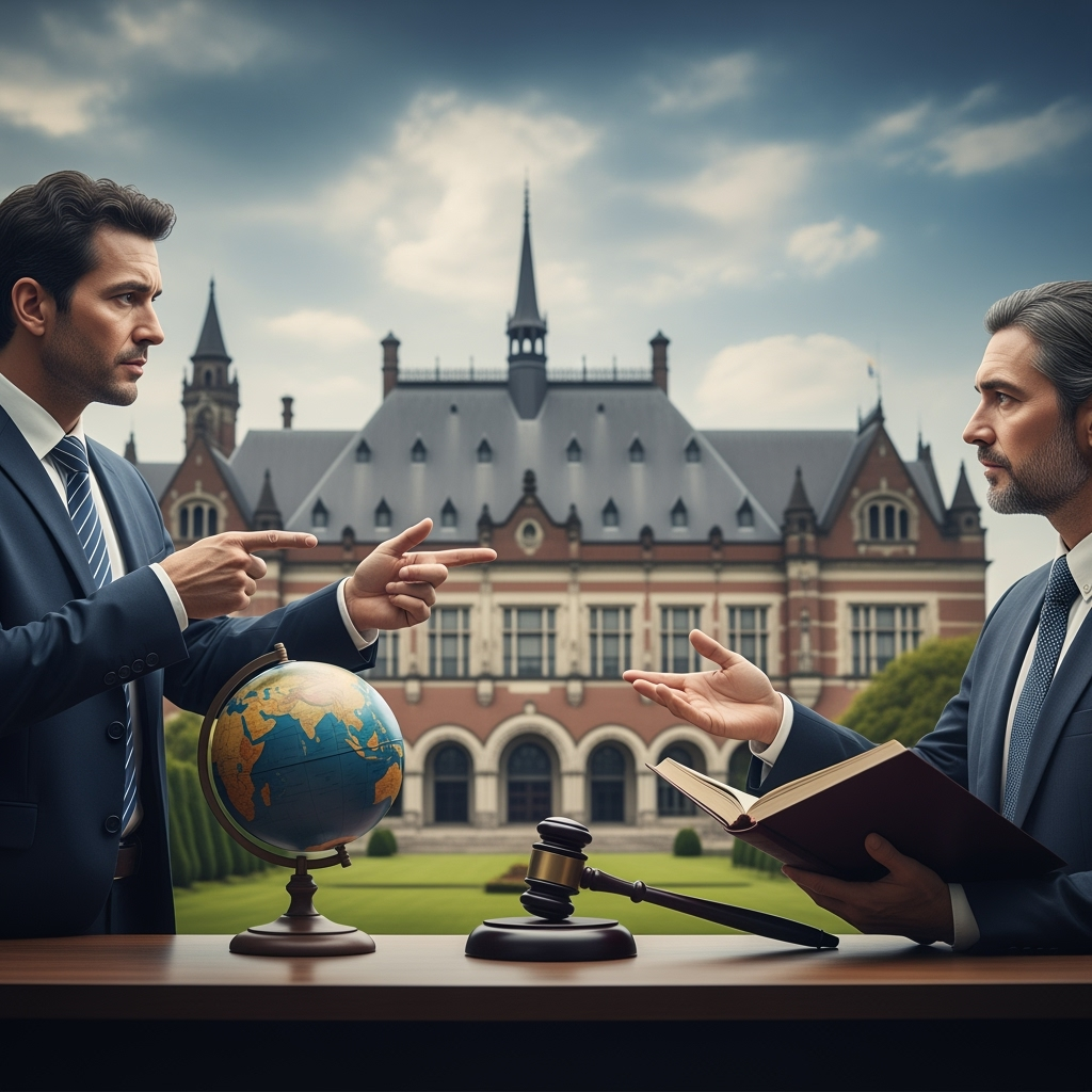 Illustration for: Debate on the Role of the International Criminal Court