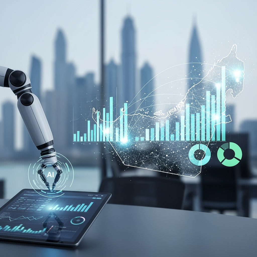 Illustration for: AI Platform Empowers UAE Businesses with Data Insights