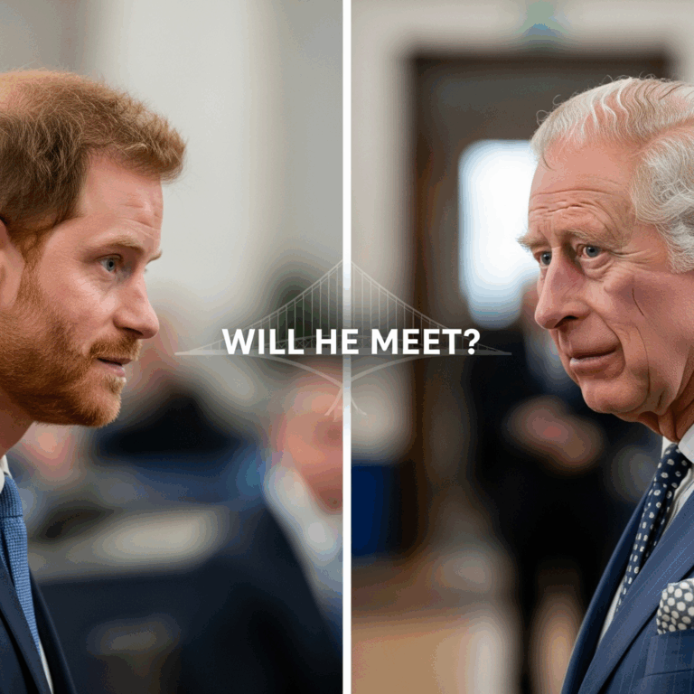 Illustration for: Prince Harry's Return: Will He Meet King Charles?