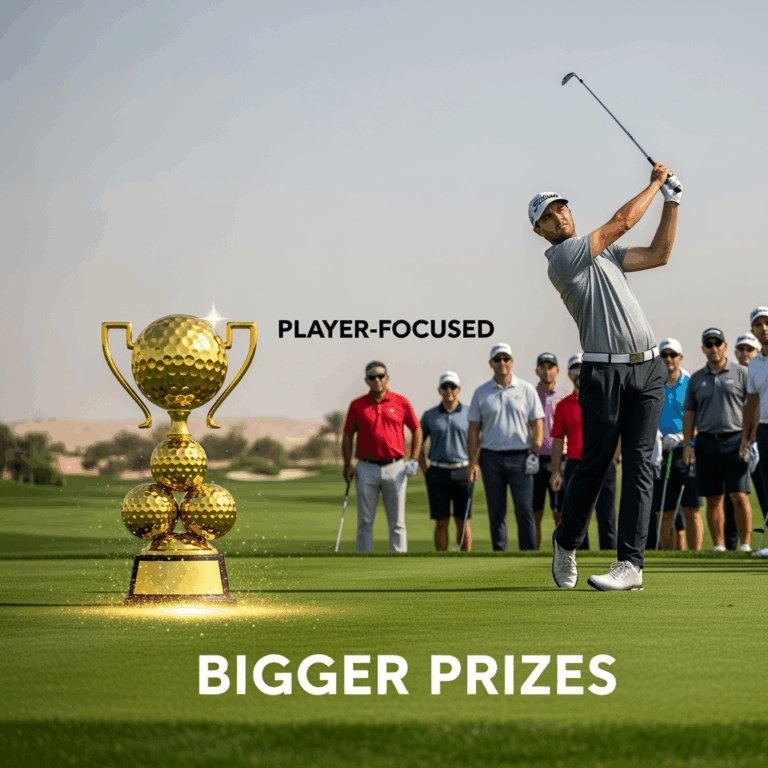 Illustration for: MENA Golf Tour Returns: Bigger Prizes, Player Focused