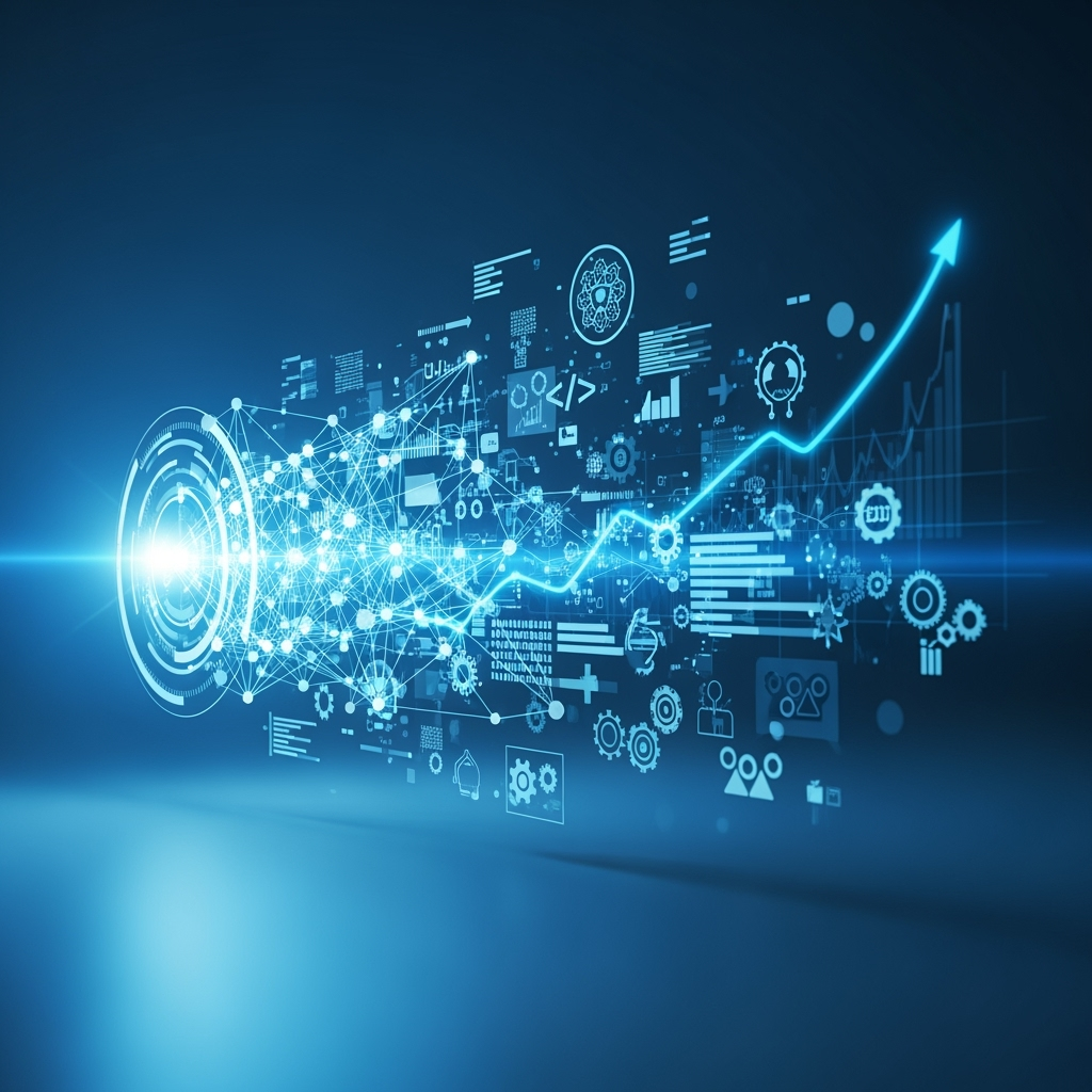 Illustration for: Innovative Algorithm Speeds Up Drug Development