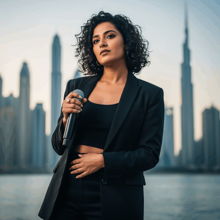 Illustration for: Jovita Bhowmik: Rising Music Star from Dubai