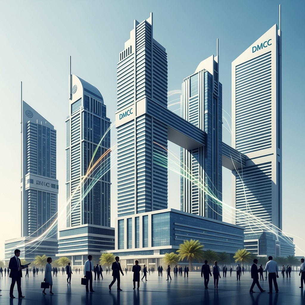 Illustration for: DMCC: Building a Future-Ready Business Hub