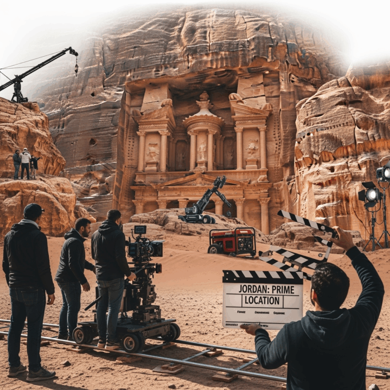 Illustration for: Jordan: A Prime Filming Destination for Blockbusters
