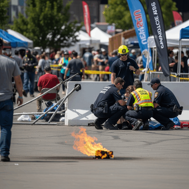 Illustration for: Shooting Incident at Utah Event