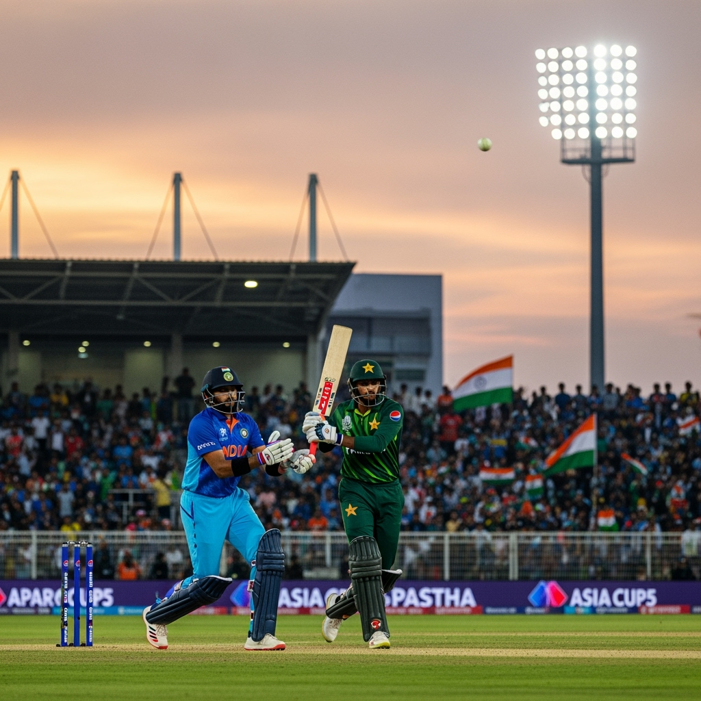 Illustration for: India vs Pakistan: Asia Cup 2025 Final Showdown