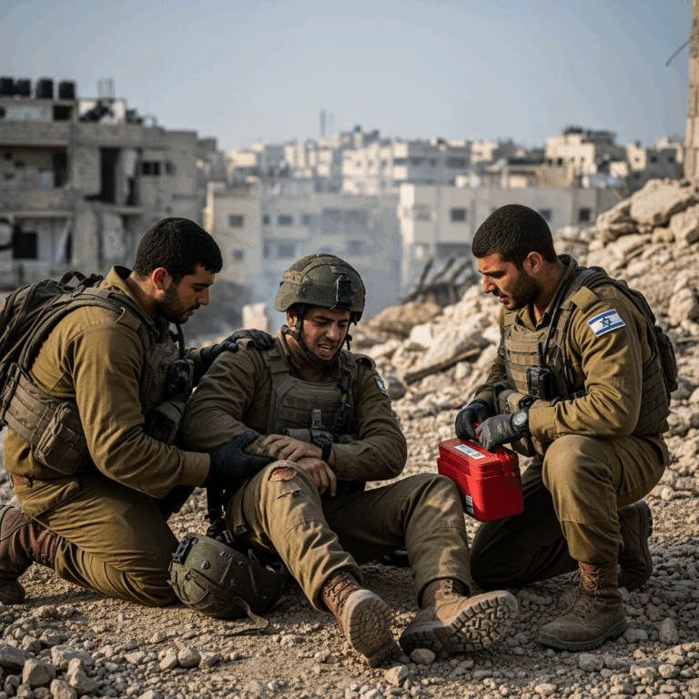 Illustration for: Israeli Soldiers Injured in Tulkarm Explosion