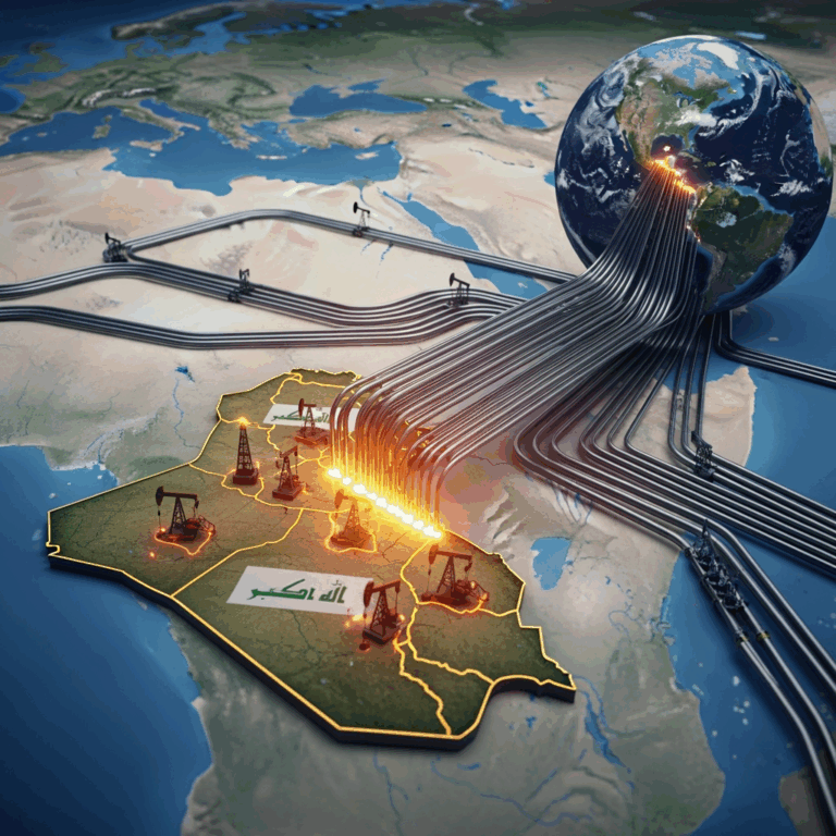 Illustration for: Iraq's Role in Global Oil Market