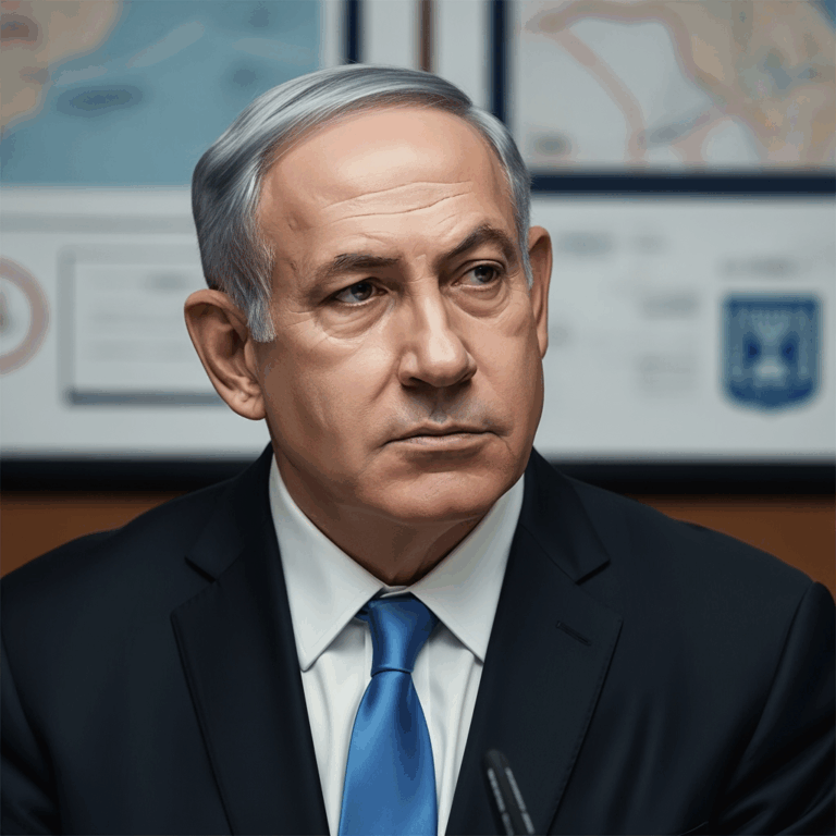 Illustration for: Netanyahu on Large-Scale Gaza Operation