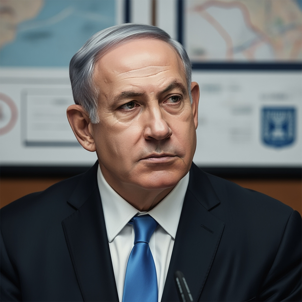 Illustration for: Netanyahu on Large-Scale Gaza Operation