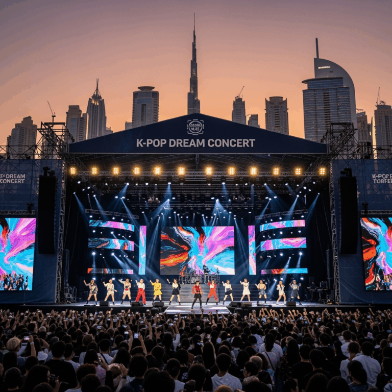 Illustration for: K-pop Dream Concert Heads to UAE