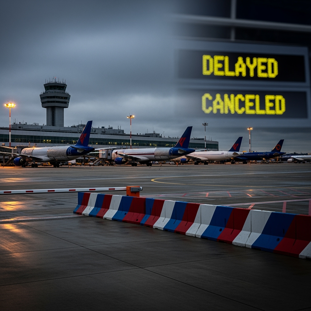 Illustration for: Temporary Flight Restrictions in Moscow Airports
